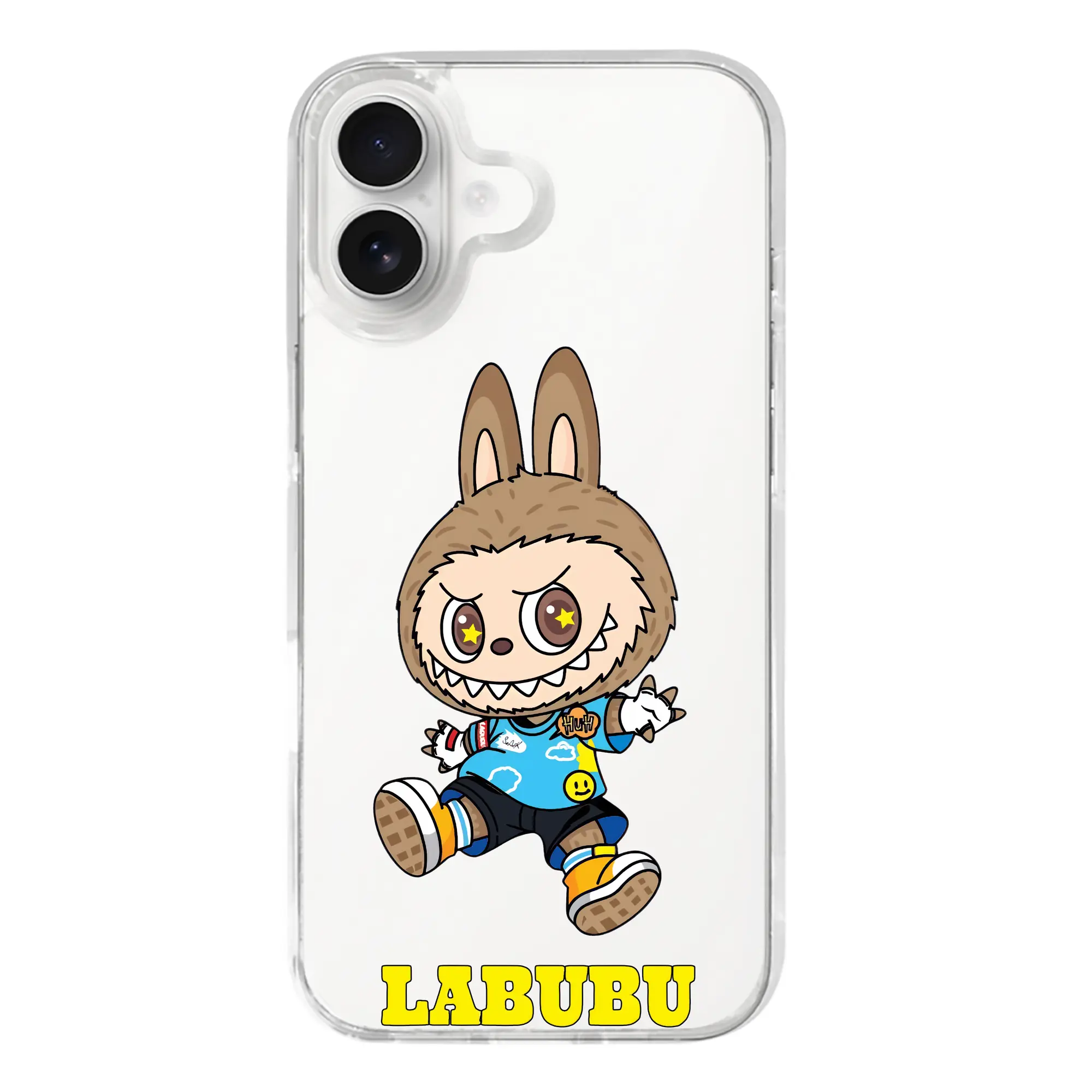 ラブブ グッズ モココ - iPhone 17シリーズ 透明スマホケース – 薄型・耐衝撃・精密フィット保護カバー